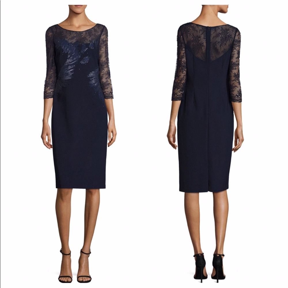 Rene Ruiz Sequin Embellished Dress
